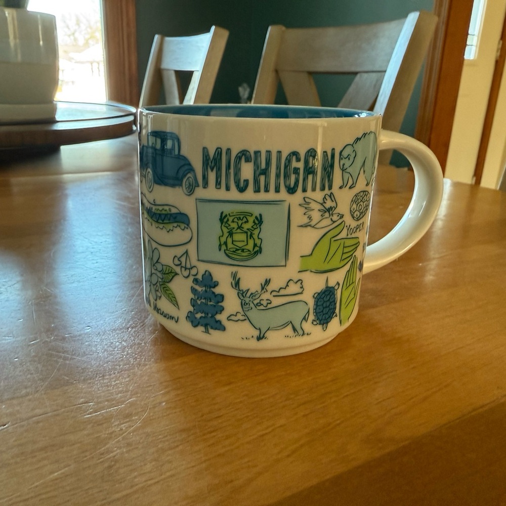Starbucks Michigan Mug “Been there” series
